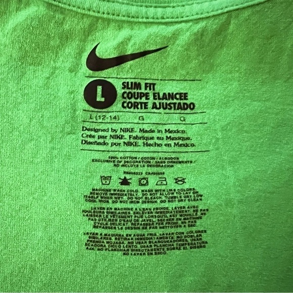 NIKE Women’s Green Slim Fit “Oregon Track Ninety Seventy Two” Size Size Large - Picture 3 of 3